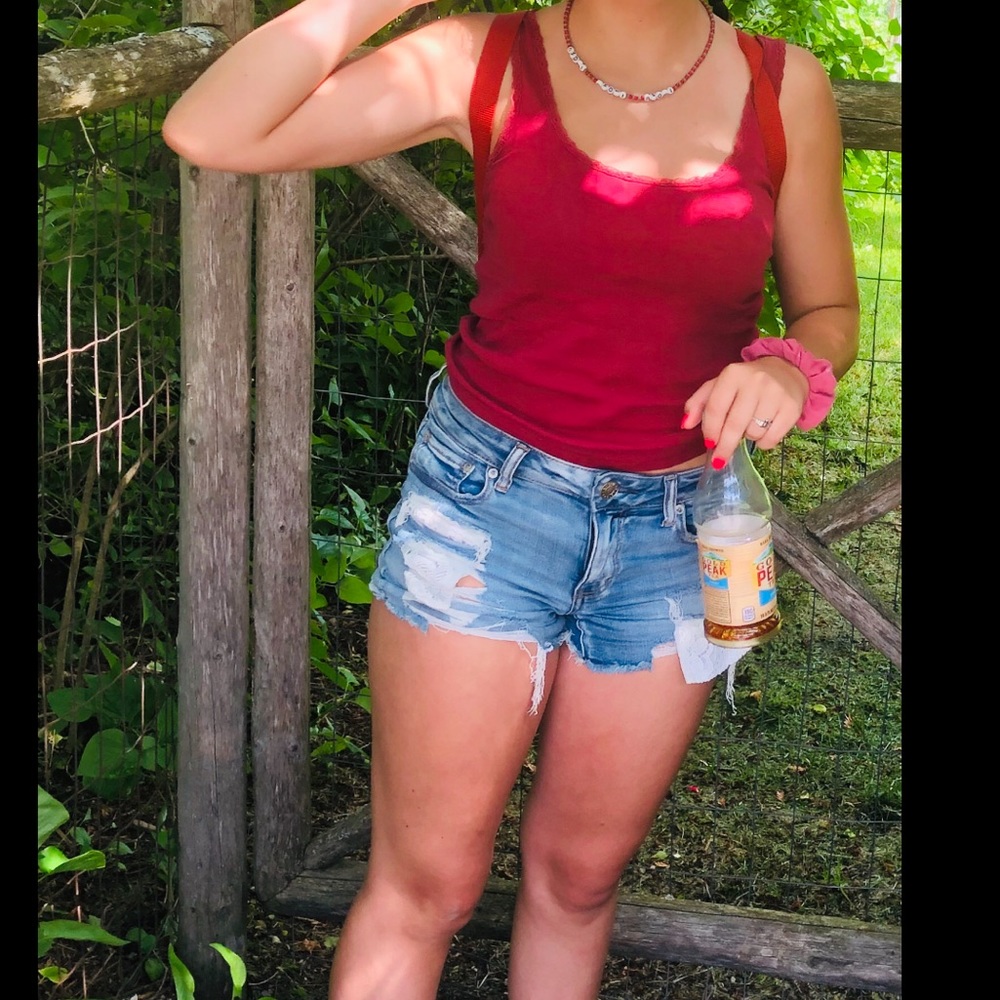 Jean shorts